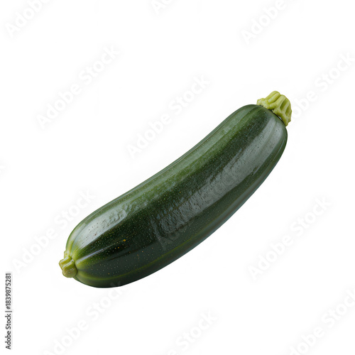 zucchini isolated on white background