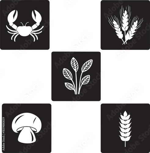 Essential Outdoor Camping Nature Adventure Icons