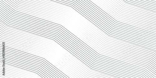 Dynamic oblique fabric abstract white and gray geometric creative seamless textile design. Abstract striped background Vector White geometric line pattern. Diagonal stripe line background wave lines.	