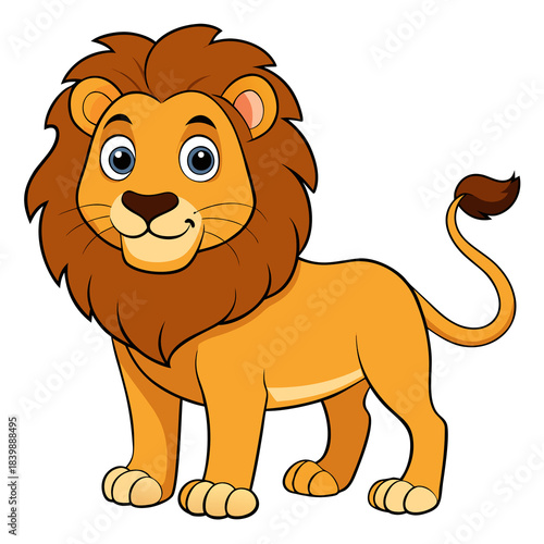 cartoon lion cartoon