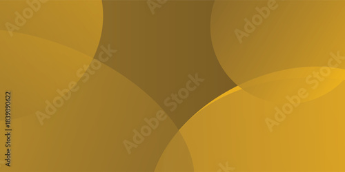 Abstract Gradient modern with Yellow metallic liquid color background for template, poster, flyer design. Vector illustration. eps 10