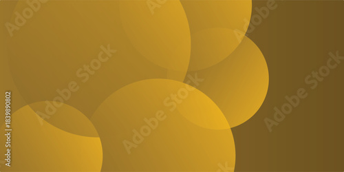 Abstract Gradient modern with Yellow metallic liquid color background for template, poster, flyer design. Vector illustration. eps 10