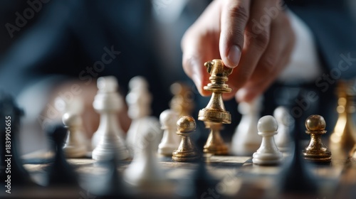 Wallpaper Mural Chess strategy concept Torontodigital.ca