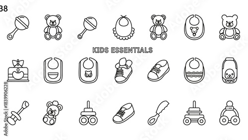 set of female accessories