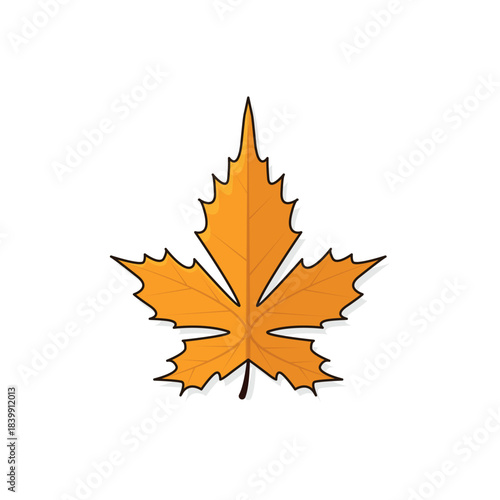 Autumn leaves. autumn leaf. autumn leaves background vectoor cartoon illustration