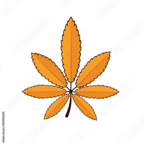 Autumn leaves. autumn leaf. autumn leaves background vectoor cartoon illustration