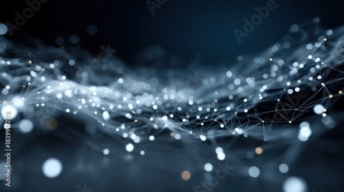 Wallpaper Mural Abstract digital network Torontodigital.ca