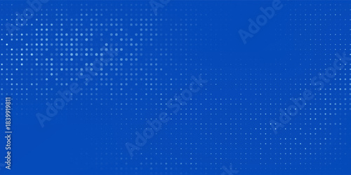 Design Blue Tech Finance Fintech Background Abstract Pixel Pattern. Abstract Business neutral dot graphic light
