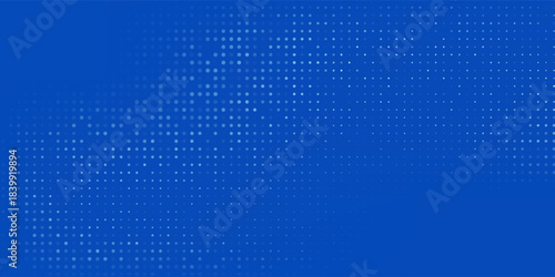 Design Blue Tech Finance Fintech Background Abstract Pixel Pattern. Abstract Business neutral dot graphic