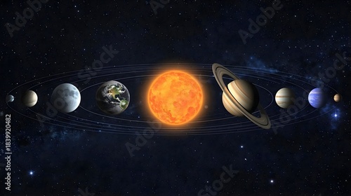 Fototapeta Naklejka Na Ścianę i Meble -  spaceship and earth