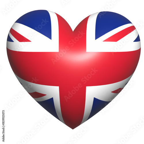 united kingdom flag icon vector illustration 
