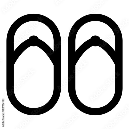 flip flops icon