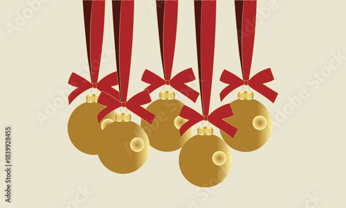 Multicolor Christmas Ornaments Balls. Shiny Holiday Ornaments. Christmas elegant balls vector set design. Shiny Holiday Ornaments