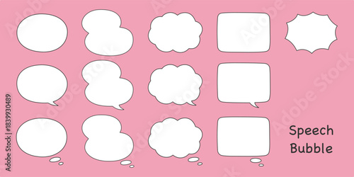 フレーム・吹き出しセット