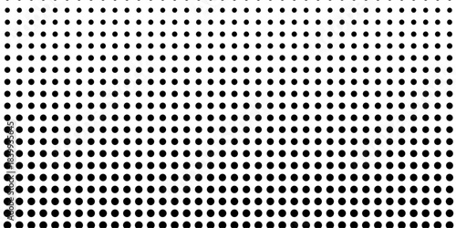 Abstract gradient texture. Vanishing polka dot background. Repeating dots gradation simple abstract modern