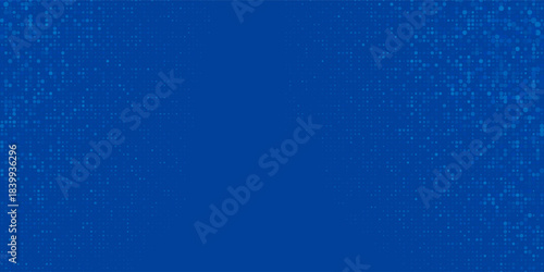 Modern Dotted Blue Tech Finance Fintech Background Abstract Pixel Pattern. Abstract Business Tech Abstract