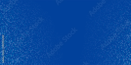 Abstract Dotted Blue Tech Finance Fintech Background Abstract Pixel Pattern. Abstract Business Tech Modern