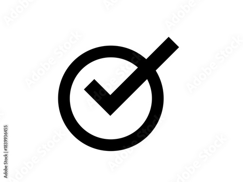 チェック アイコン / Check Mark Icon – OK・完了・確認のシンボル