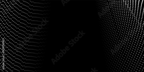 Abstract background with lines and waves and red. Medium banner size. Element for design. Vector background for brochure, booklet, flyer, poster.