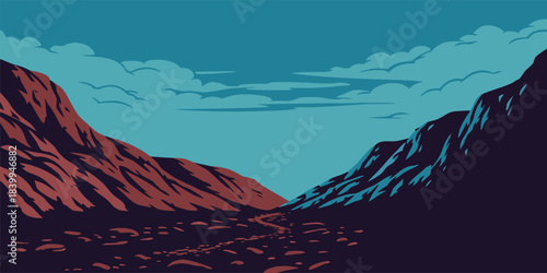 Explore stunning mountain landscapes and scenic vistas, perfect for travel blogs, adventure promotions and outdoor campaigns with dramatic, vibrant colors