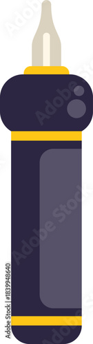 Professional tattoo machine for creating permanent drawings on the body