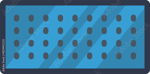 Modern wireless keyboard enabling seamless communication and productivity in the digital age