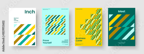 Geometric Brochure Layout. Abstract Business Presentation Template. Isolated Poster Design. Book Cover. Flyer. Report. Background. Banner. Pamphlet. Catalog. Advertising. Newsletter. Brand Identity