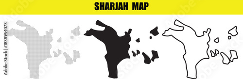 Sharjah map