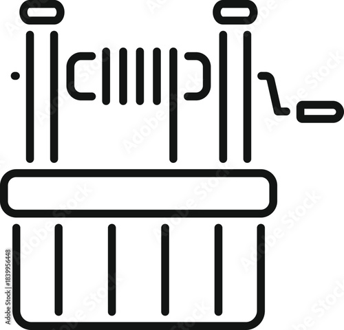 Water well drilling rig extracting groundwater, providing sustainable irrigation solutions for agriculture and farming