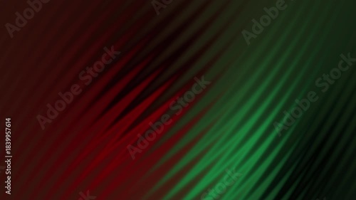 Abstract gradient background of dark red and green blurry lines. Suitable for modern design projects, technology concepts, and artistic presentations.