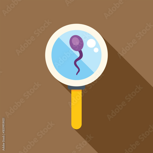 Magnifying a sperm cell for fertility research