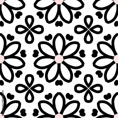 Background image of fabric pattern, geometric concept, line design