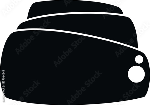 Virtual reality headset icon representing technology, gaming, and digital immersion