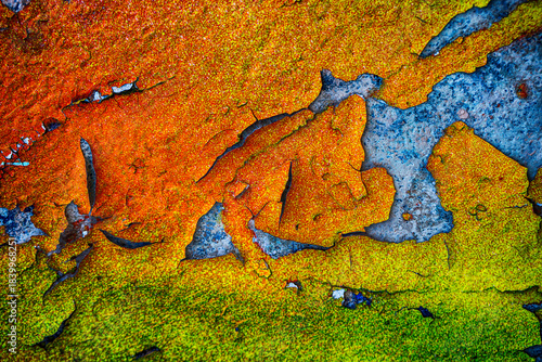 graffiti on the wall, old texture paint ,grunge background	