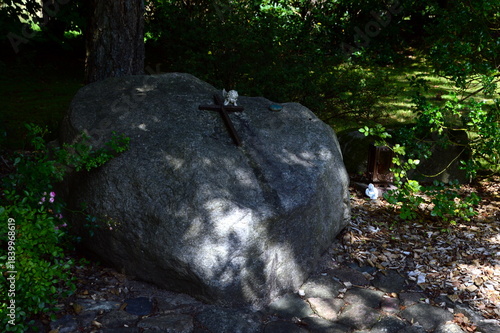 Cemetery in the Village Benefeld, Lower Saxony