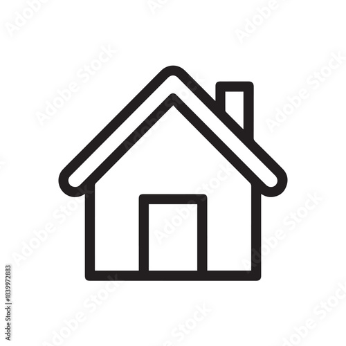 home symbol house glyph for ui ux navigation web interface