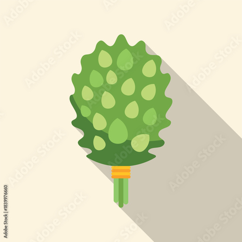 Birch venik for traditional banya and sauna bath wellness concept