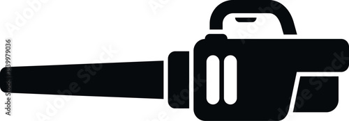 Leaf blower icon illustrating yard work, gardening, and outdoor cleanup