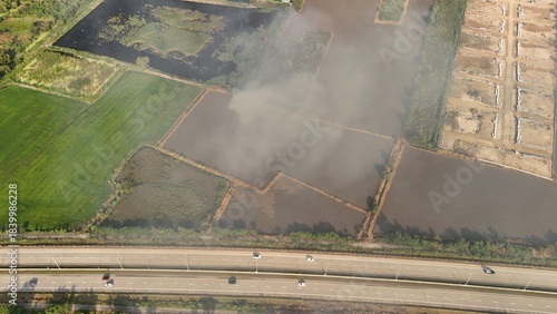 Climate change, Agriculture burning release carbon