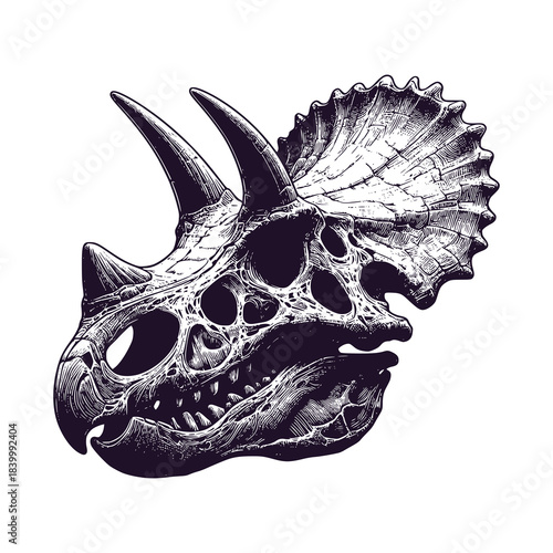triceratops skull