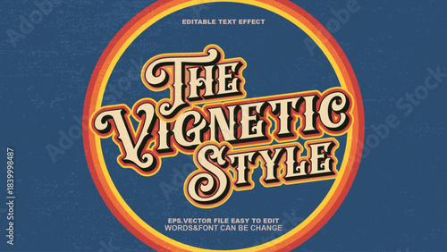 Groovy 70s Retro Text Effect