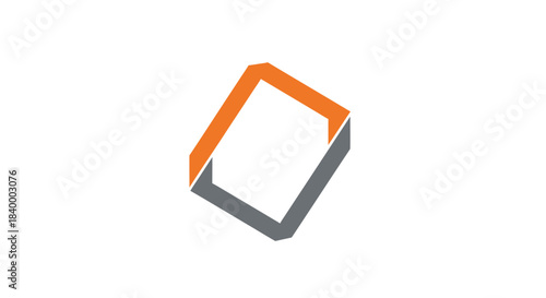 Abstract Geometric Illustration Suitable for Corporate Branding and Modern Business Design