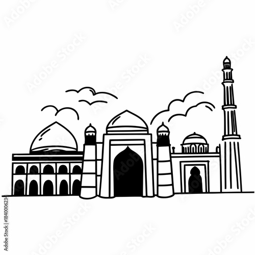 taj mahal agra india