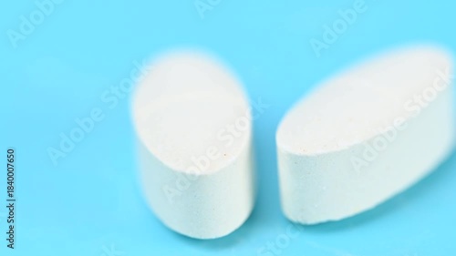 Video of white pills