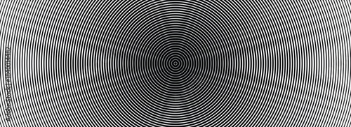 Thin slash circle seamless pattern. Repeated fine