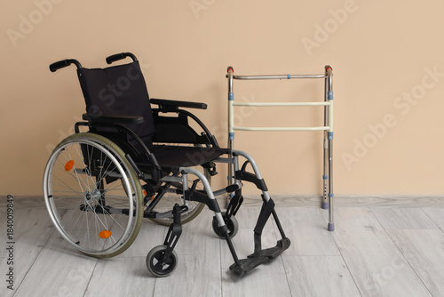 Medical walker with wheelch...