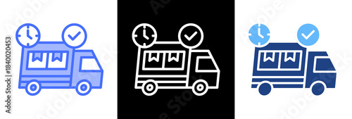 Delivery Service triplestyle icon