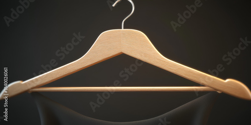 Elegant Evening Dress on Hanger with Fashion Accessorie