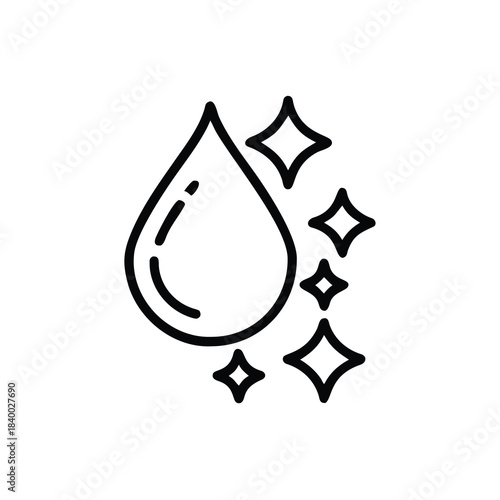 water, droplet, clean, purity, fresh, hydration, liquid, drop, sparkle, shine, moisture, minimal