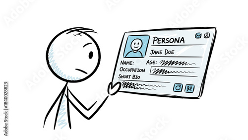 Cartoon vector icon illustration of a businessman with a magnifying glass searching the web for money